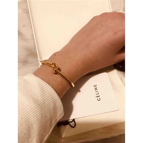 celine cuff gold|Bracelets CELINE Women's .